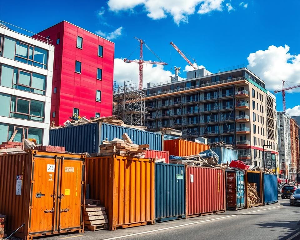 Bauschuttcontainer mieten