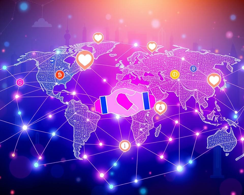 Blockchain-Anwendung bei internationaler Spendenverfolgung