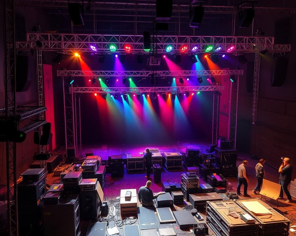 Bühnenorganisation im Eventmanagement