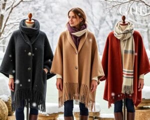 Capes aus Wolle: Die besten Looks für den Winter