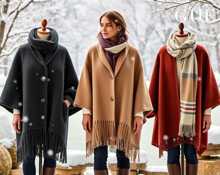 Capes aus Wolle: Die besten Looks für den Winter