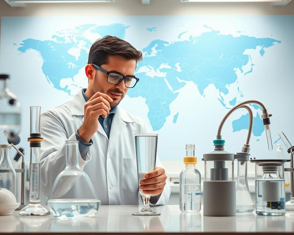 Chemiker für Wasseraufbereitung