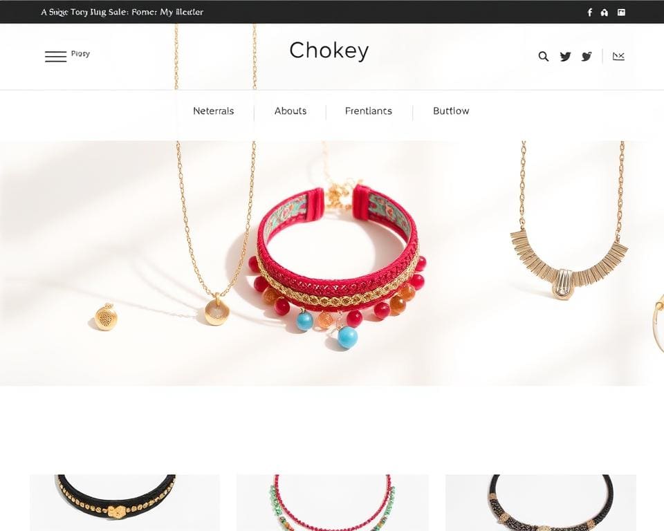 Choker-Halsketten im Online-Kauf