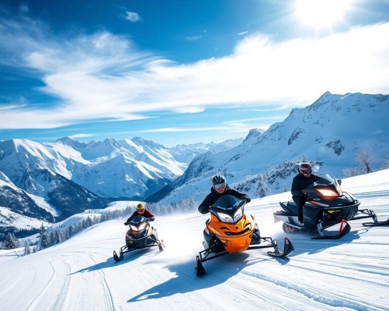 Courmayeur: Schneemobile und Abenteuer
