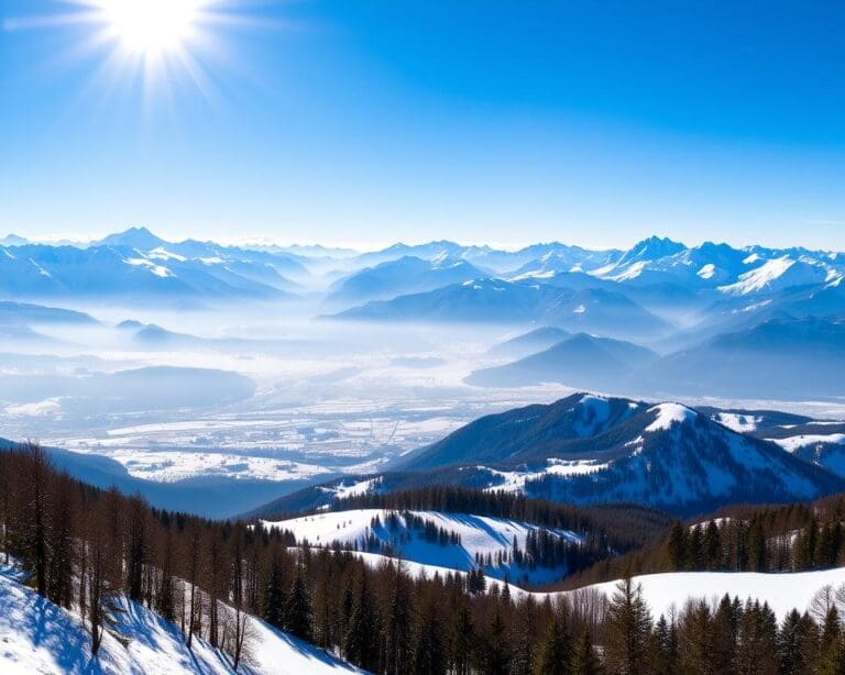 Crans-Montana: Skifahren mit Panoramablick in der Schweiz