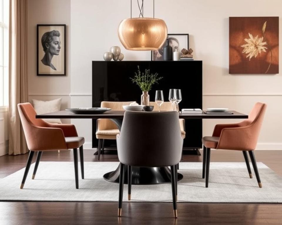 Designer Esszimmerstühle