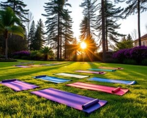 Die besten Yogamatten für Outdoor-Sessions