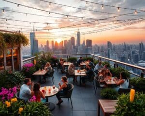 Die schönsten Rooftop-Spots für Cocktails mit Freunden