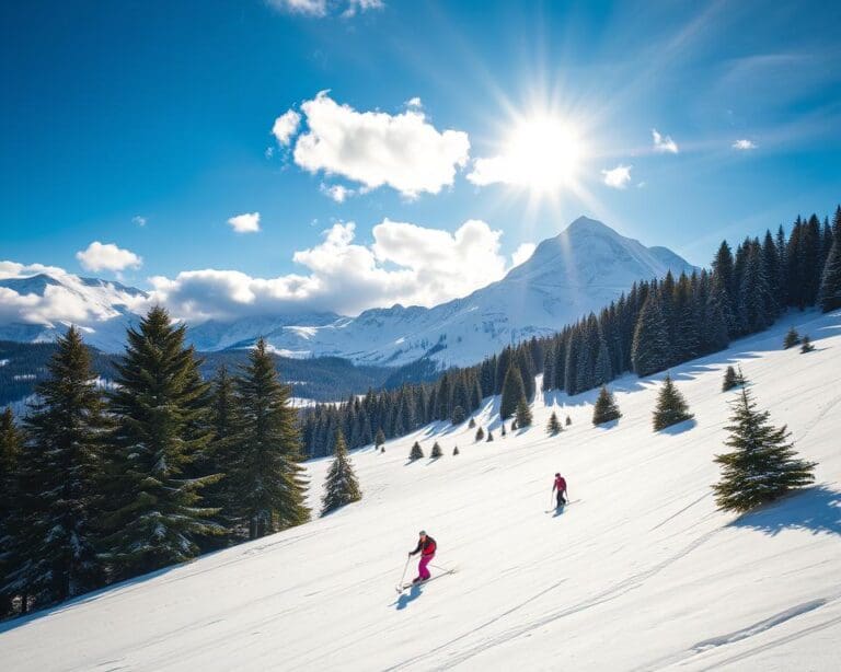 Ehrwald: Skifahren mit Zugspitzblick