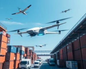 Elektrische Transportdrohnen für Logistikunternehmen