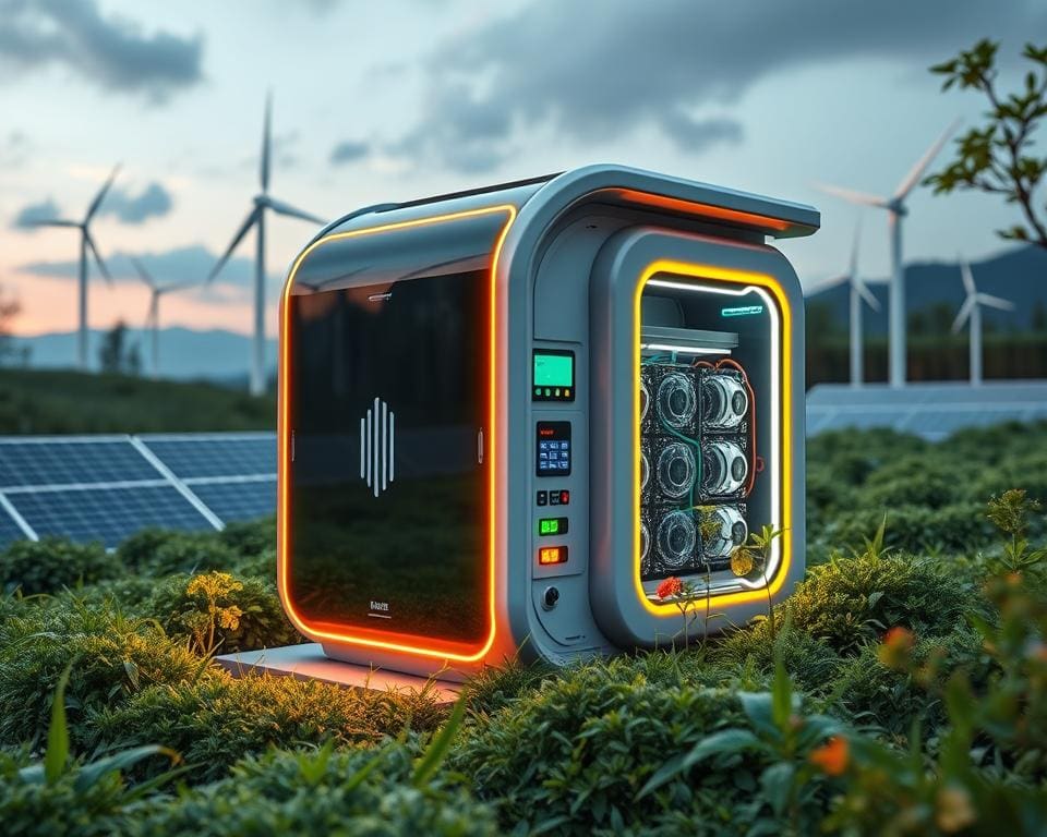 Energieeffiziente Batteriespeicher