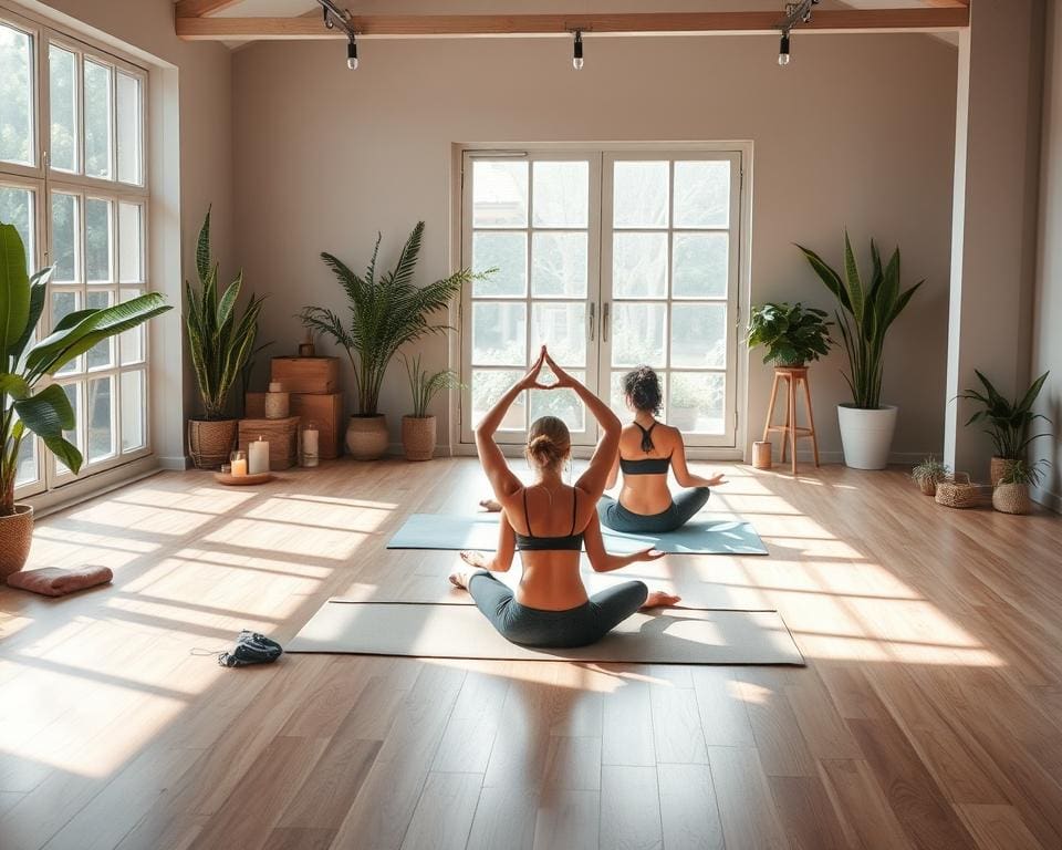 Entspannende Yoga-Posen für den Feierabend