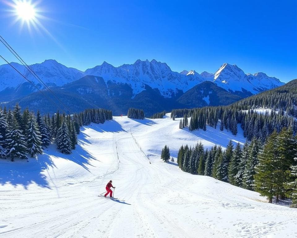 Fortgeschrittene Pisten in Kitzbühel