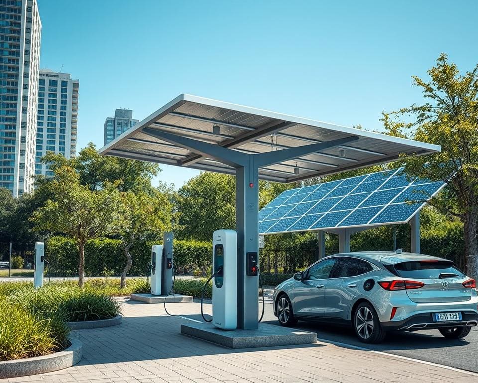Fortschritte solarbetriebene Ladestationen