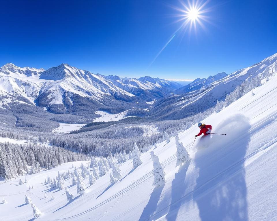 Freeride in Fieberbrunn - Tiroler Alpen