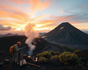 Geologe für Vulkane: Erforschung aktiver und ruhender Vulkane