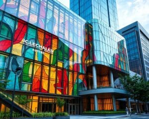 Glasveredler: Künstlerische Akzente in moderner Architektur