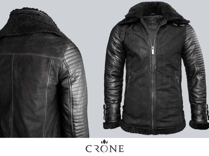 Crone Frost: Die Lederjacke für stilvolle Winterabenteuer