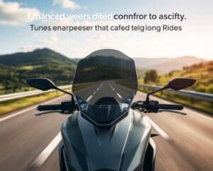 Honda-Windschild: Komfort für lange Fahrten