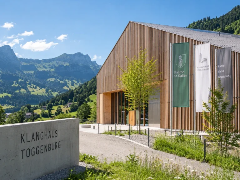 Kanton St. Gallen beendet Bauprojekt am Klanghaus Toggenburg