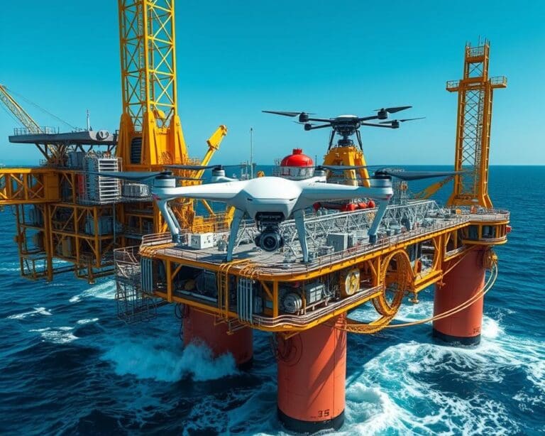 Können autonome Drohnen die Inspektion von Ölplattformen übernehmen?