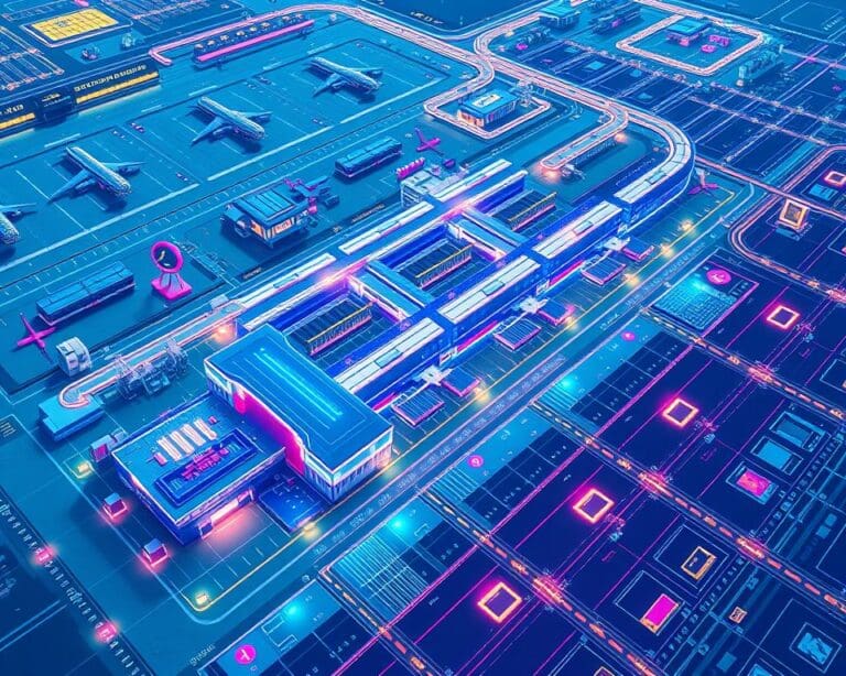 Können digitale Zwillinge die Planung von Flughäfen optimieren?