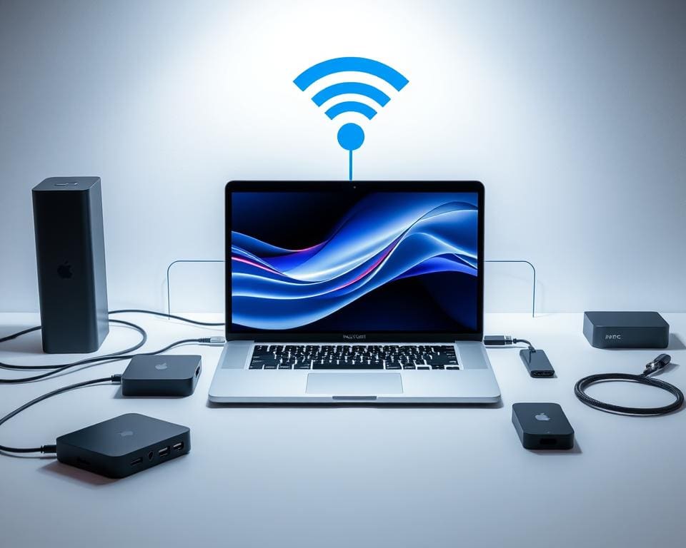 Konnektivität beim MacBook Air M4