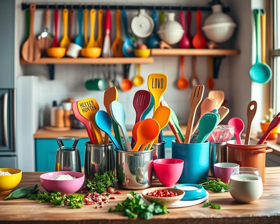 Küchenaccessoires für kreatives Kochen