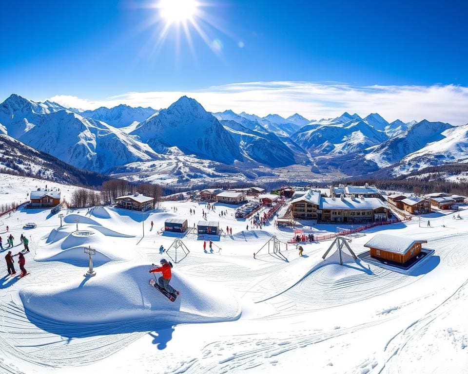 Laax: Snowparks und Tiefschnee für Skifans