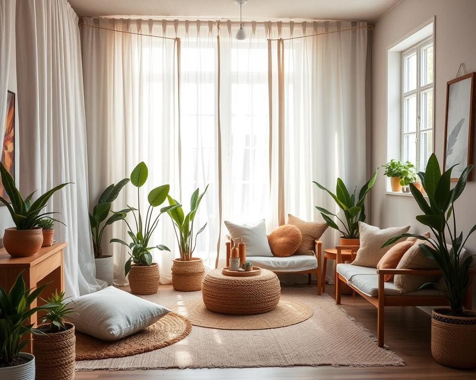 Leinen und Naturstoffe im Interior Design