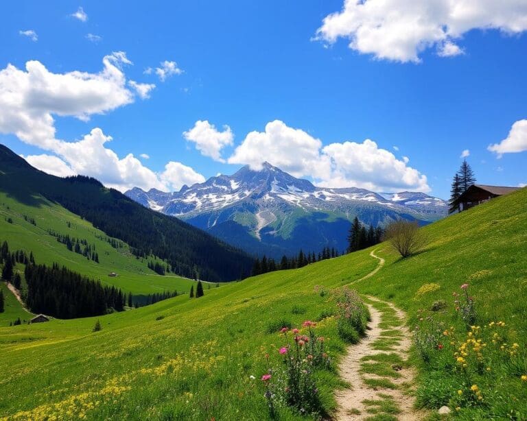 Lermoos: Wandern mit Aussicht auf die Zugspitze