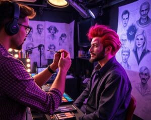 Make-up-Artist für Film: Charaktere durch Schminke zum Leben erwecken