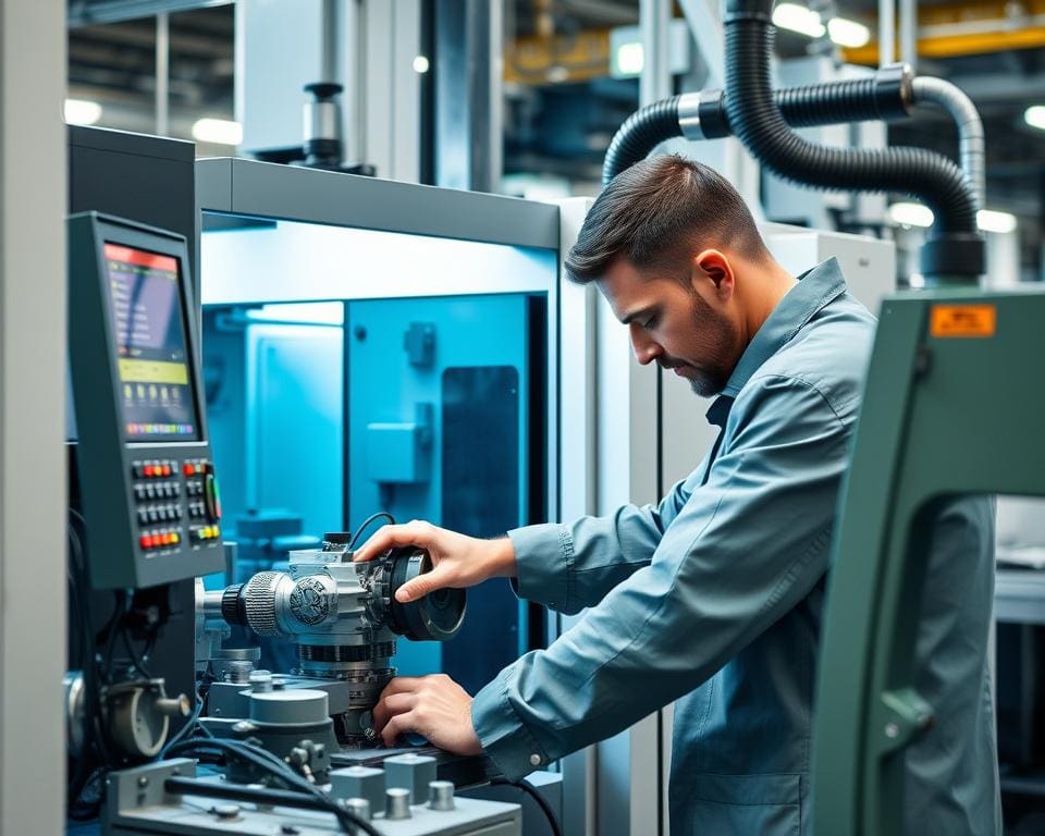 Maschinenführer für Industrieanlagen: Präzision in der Fertigung