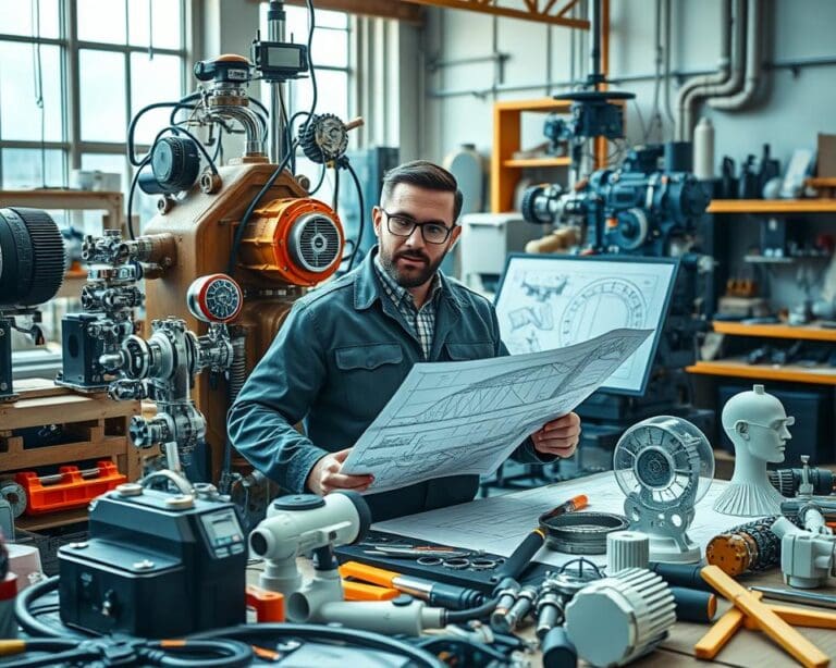 Maschineningenieur: Konstruktionen für Industrie und Alltag