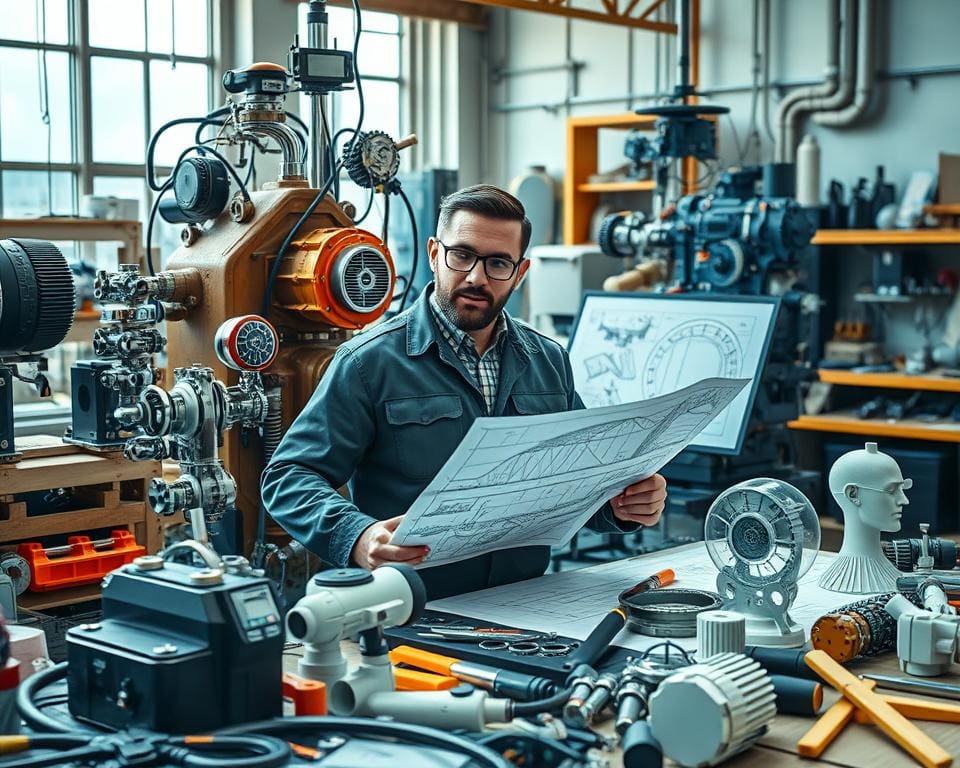 Maschineningenieur: Konstruktionen für Industrie und Alltag