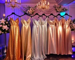 Metallic-Kleider: Glanz und Glamour für Partys