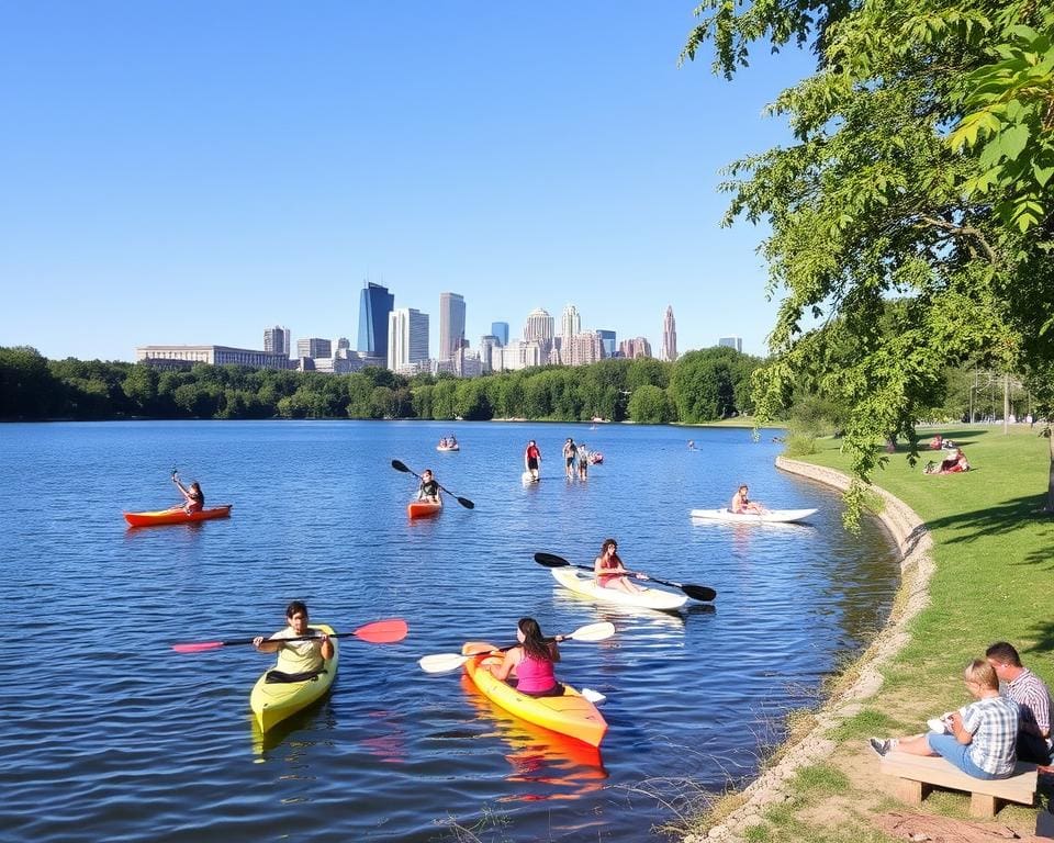 Minneapolis Seen Erholung und Freizeitmöglichkeiten