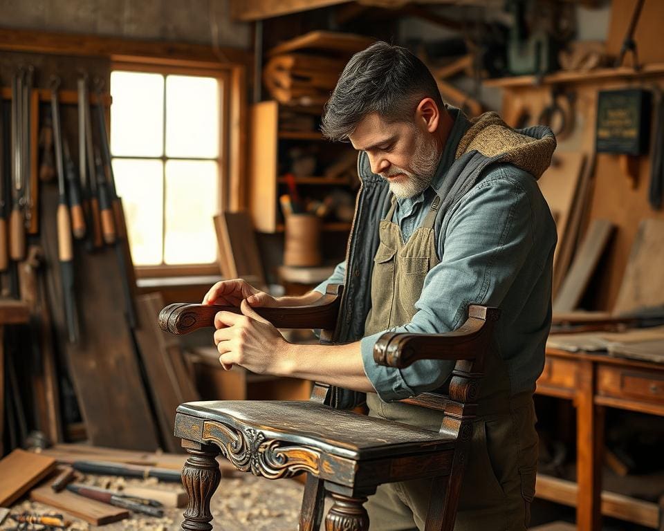 Möbelrestaurator: Alte Schätze mit Handwerkskunst erhalten