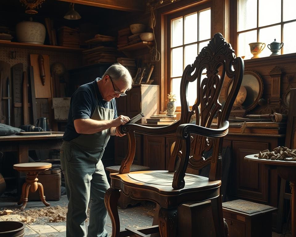 Möbelrestaurator: Altes Handwerk neu beleben