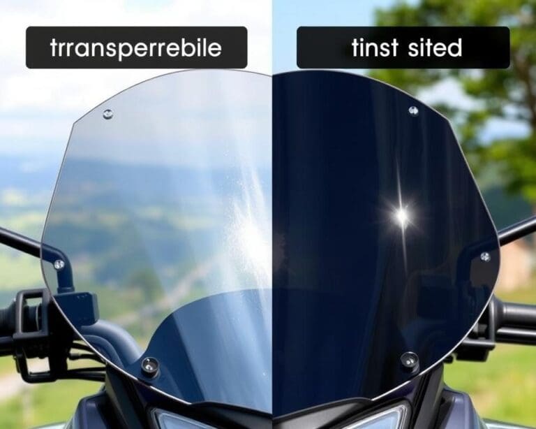 Motorrad-Windschild-Guide: Transparente oder getönte Variante?