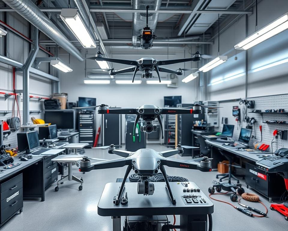 Multicopter-Service und Luftfahrtreparatur Technologien