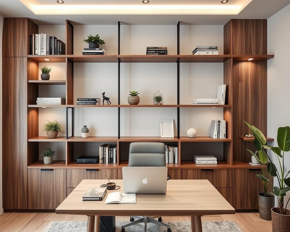 Multifunktionale Regale für Arbeitszimmer