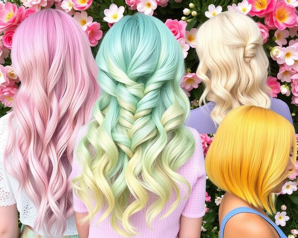 Neue Frühjahrsfarben für die Haare