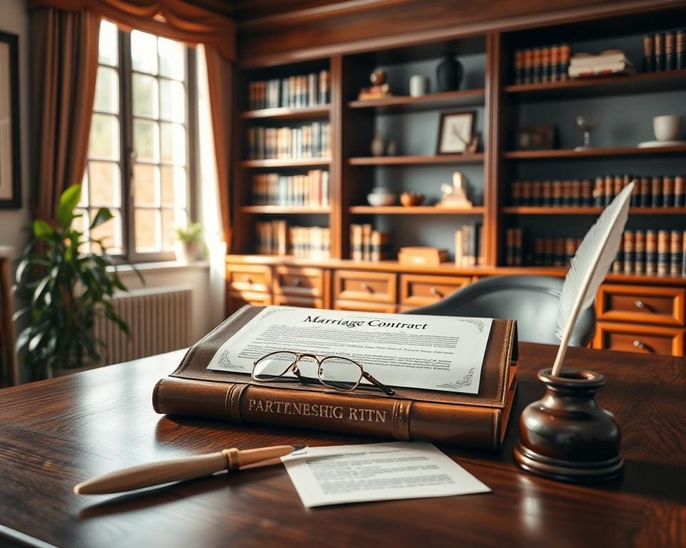 Notar für Eheverträge im Kontext von privaten Partnerschaften