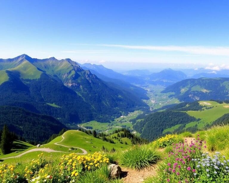 Oberstdorf: Wanderwege mit Panorama