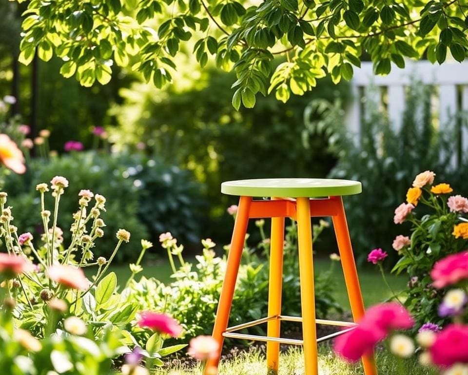 Outdoor-Hocker von Fermob: Flexibel und langlebig