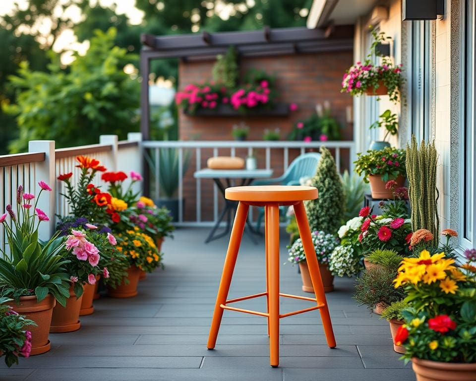 Outdoor-Hocker von Fermob: Perfekt für Terrasse und Garten