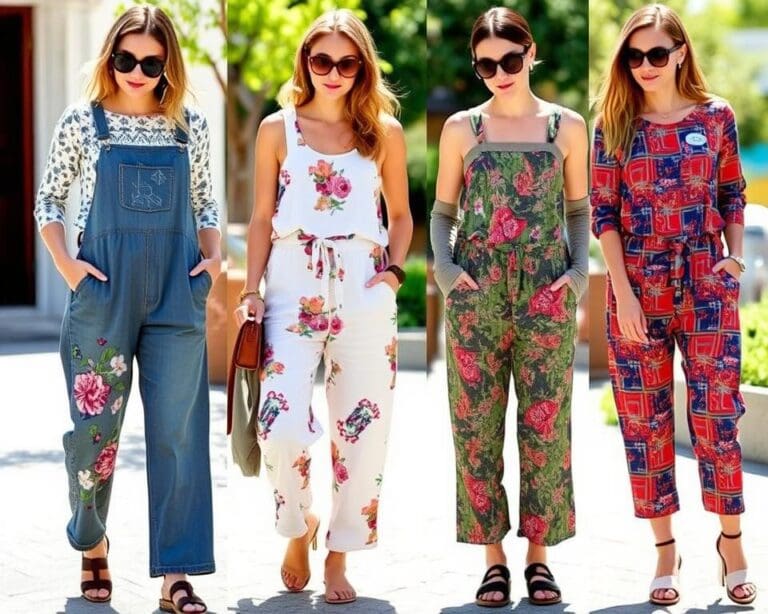 Overalls mit Print: Der Hingucker für jede Saison