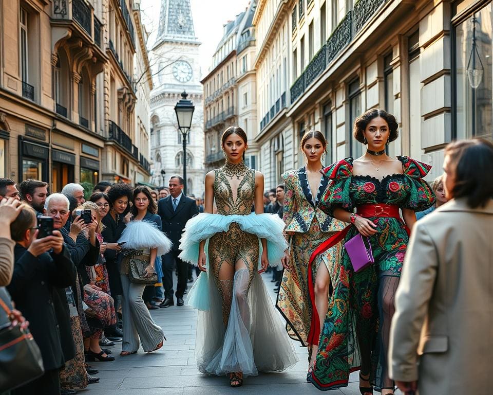 Pariser Modewoche in Paris Fashion Week