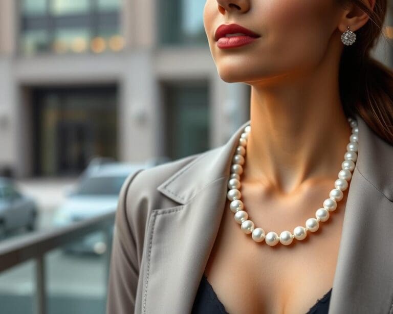 Perlenketten: Klassischer Schmuck modern getragen